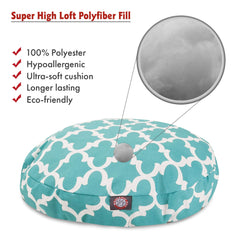 Majestic Pet Teal Trellis funda desmontable y lavable.