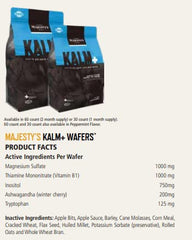 Majesty's Kalm Wafers: mejora potencial del comportamiento equilibrado en caballos