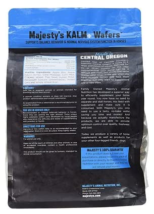 Majesty's KALM+ Wafers: dos bolsas para suministro prolongado.
