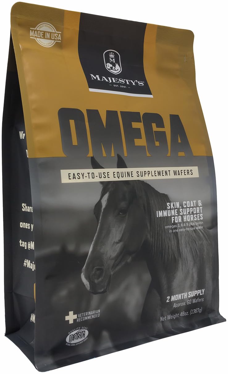 Majesty's Omega Wafers: empaque práctico para entrega diaria sin desperdicio