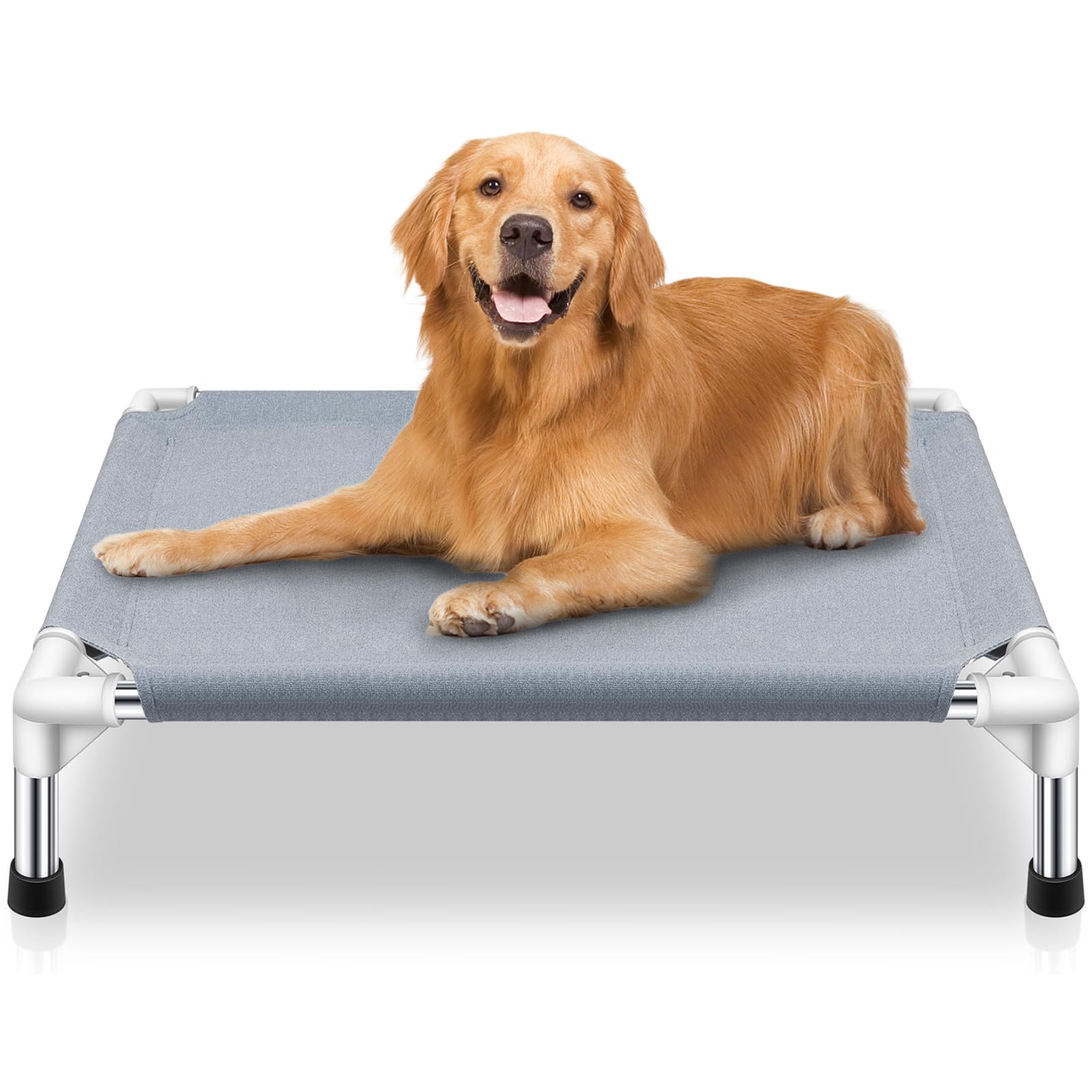 Makerfire cama perro elevada enfriada para exteriores ofrece reposo fresco