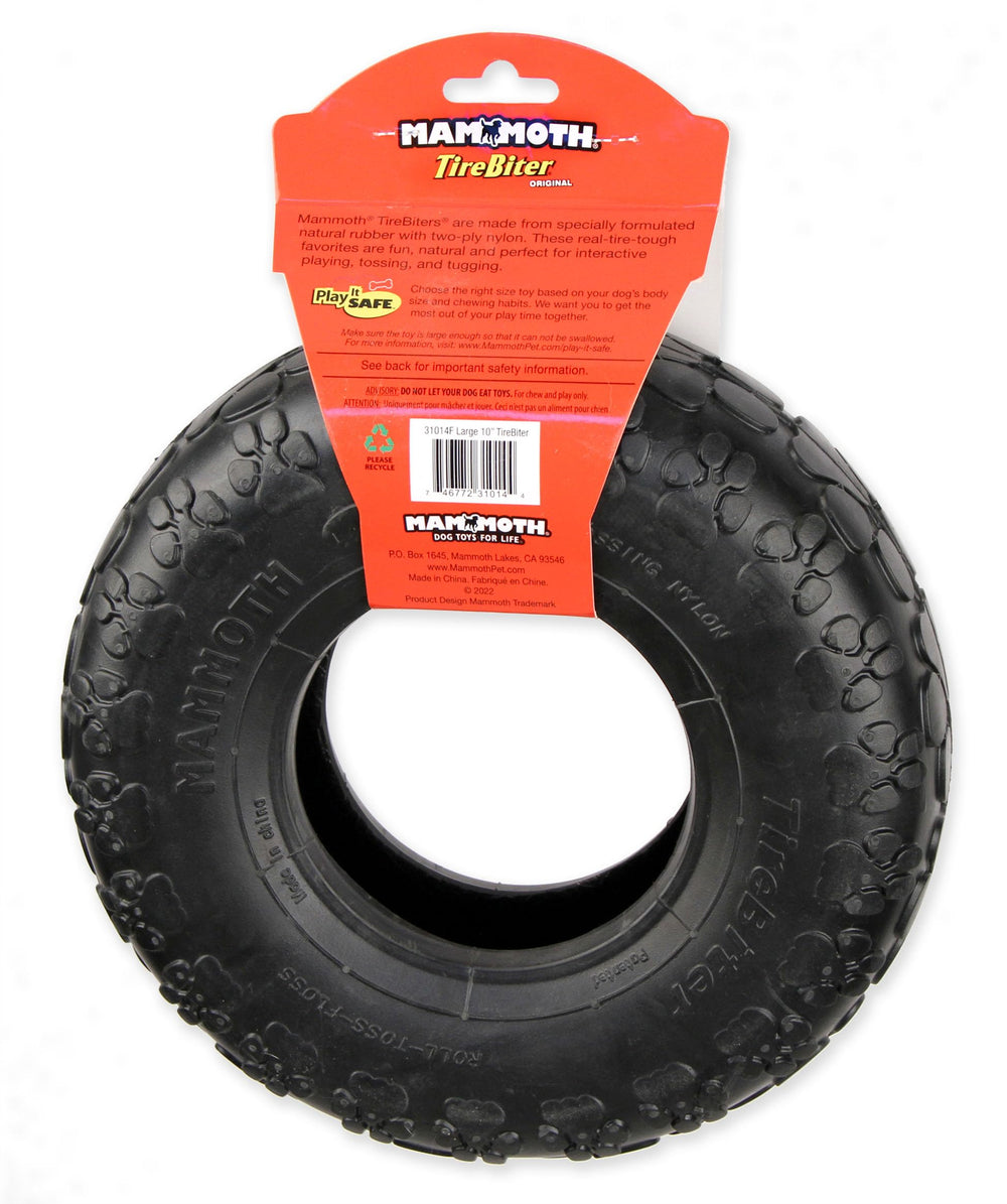 Mammoth TireBiter Originals, diseño interactivo para tirar y buscar.