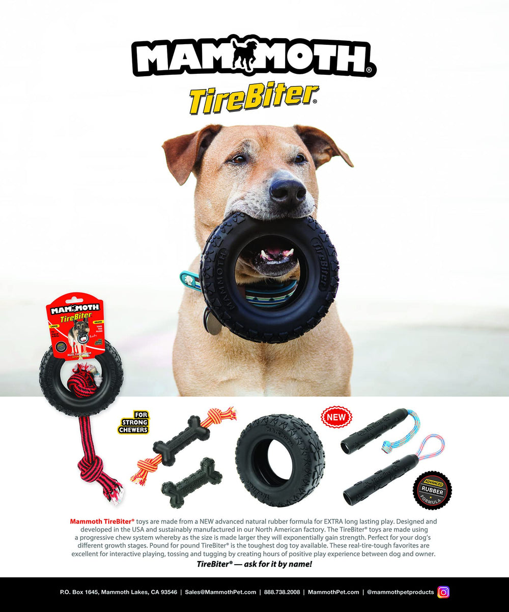 Mammoth TireBiterII: apto para juego de tira y jala.