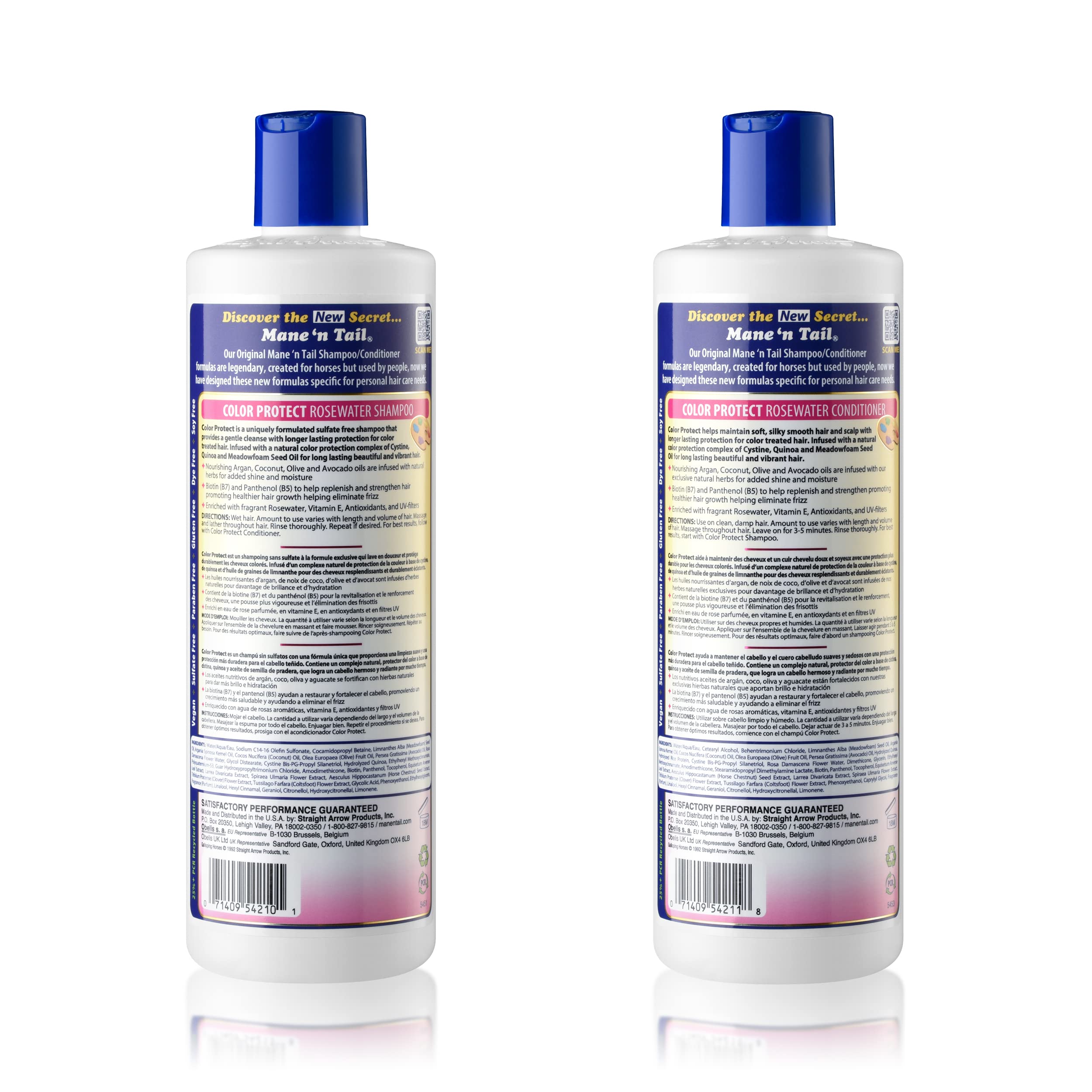 Mane 'n Tail Color Protect Acondicionador 20oz desenreda y suaviza el color