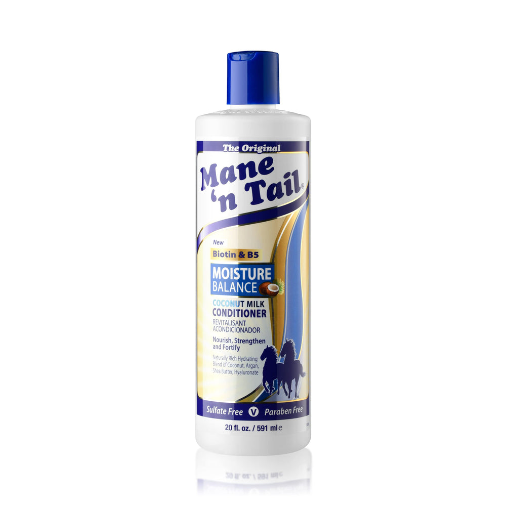 Mane 'n Tail: empaque hecho en EE.UU. para apoyo local.