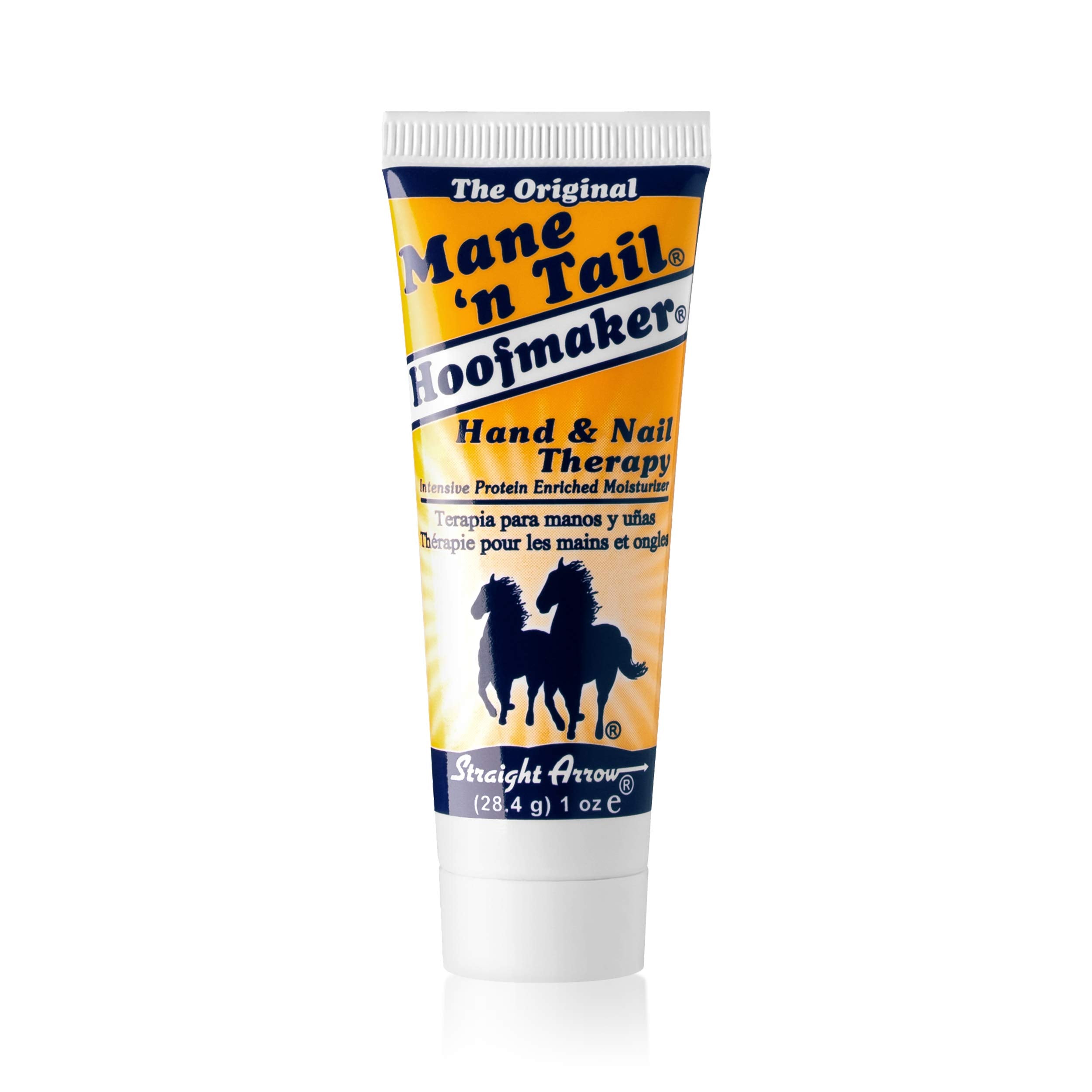 Mane 'n Tail Straight Arrow Hoofmaker, bote de 1 oz, hidratación profunda para manos.