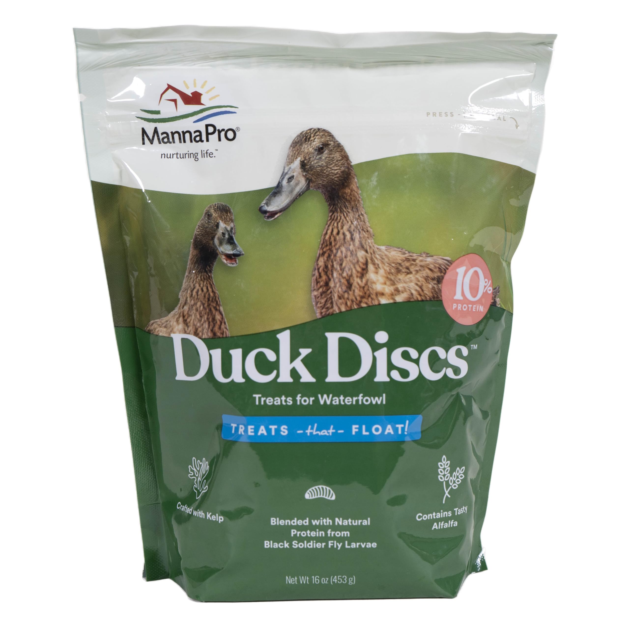 Manna Pro Duck Discs: disco flotante que incentiva natación en patos