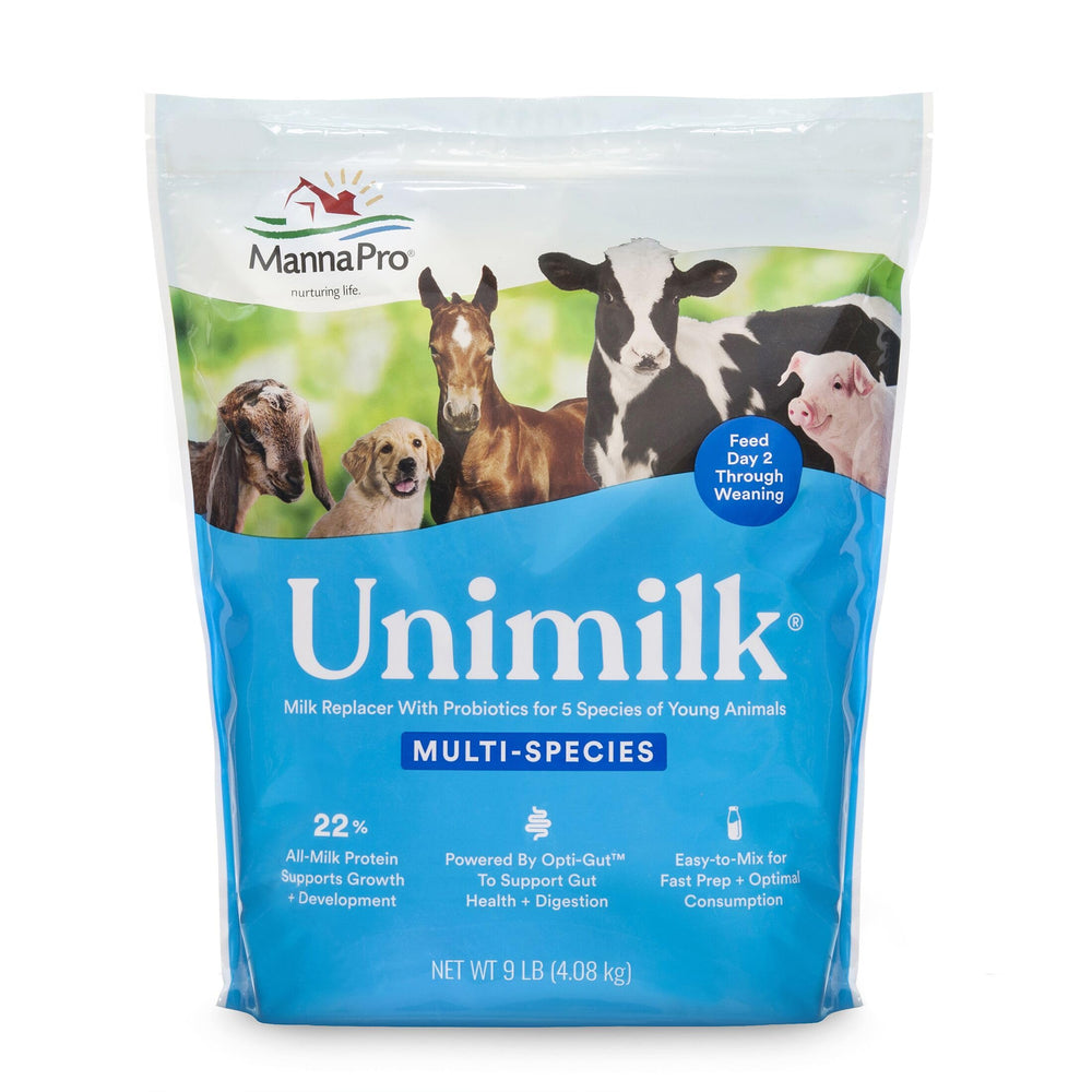 Manna Pro UniMilk: biberón para leche multi-especies, favorece el desarrollo