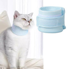 MANON ROSA collar Isabelino gato azul mediano facilita recuperacion y comodidad
