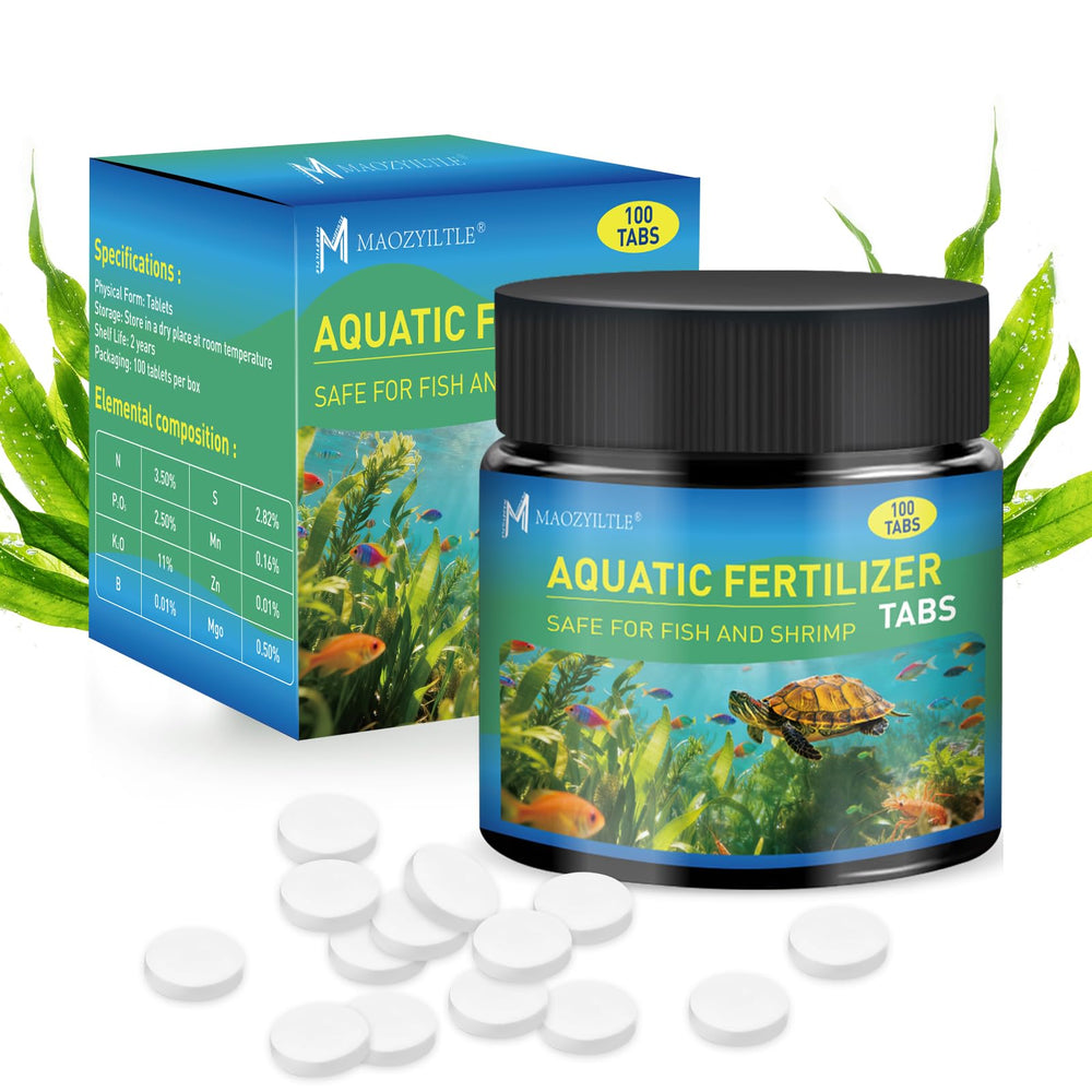 Maozyiltle Tabs de Raíces en Envase de 100 para acuarios plantados