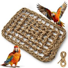 MAQIHAN alfombra de pasto marino para aves, ideal para forrajeo suave