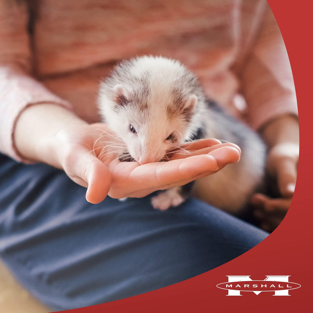 Recomendado por veterinarios Marshall para hurones.