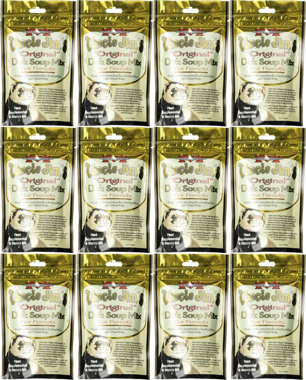 Sopa Duk Marshall para hurones con aroma agradable, facilita una alimentación más atractiva.