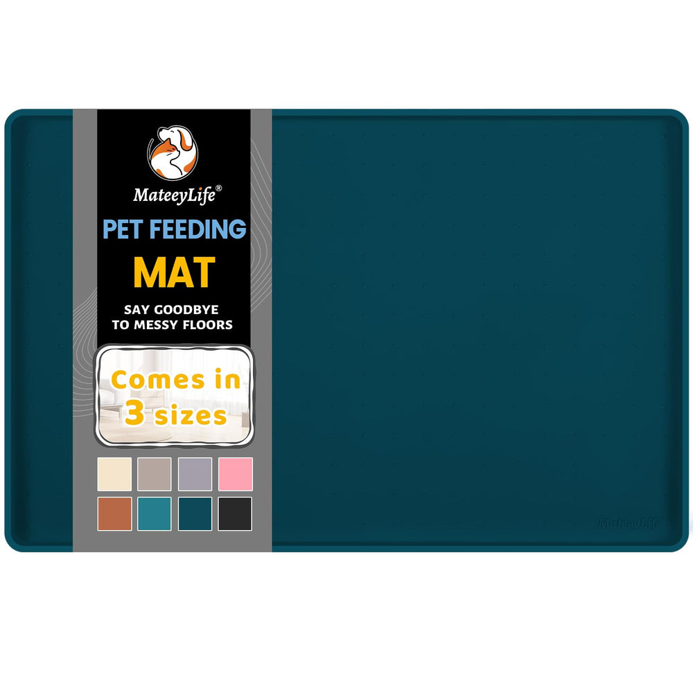 MateeyLife: alfombrilla silicona para cuencos, antideslizante y evita derrames.