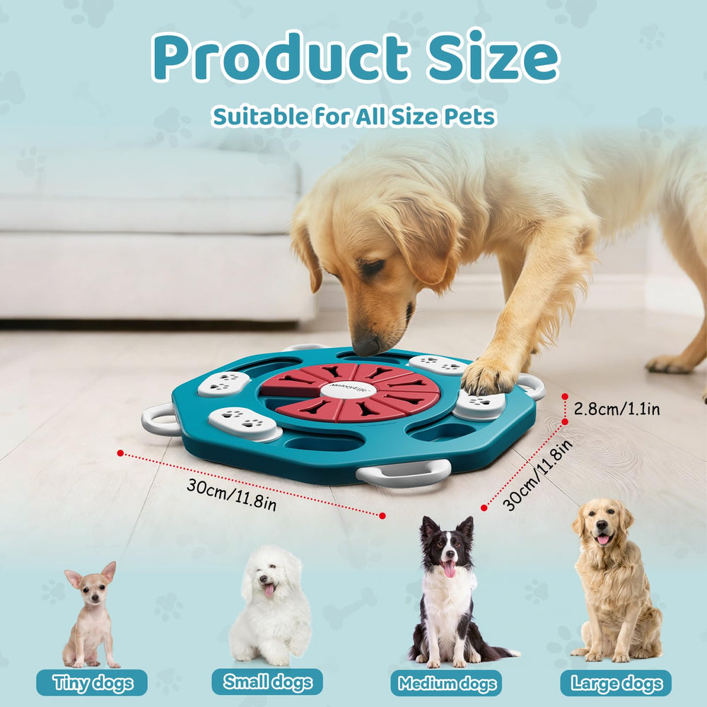 MateeyLife dispensador de premios para perros, mantener ocupado durante la comida.