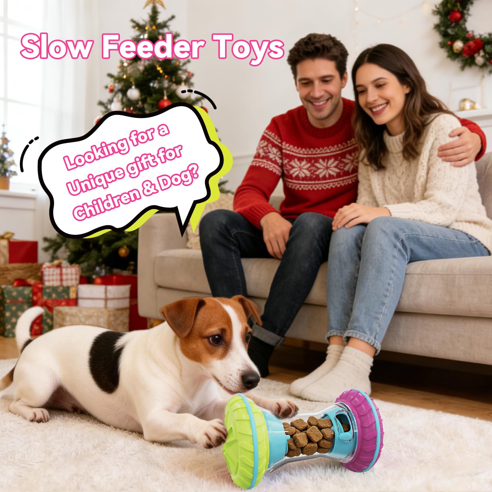 MateeyLife Juguete de Limpieza Fácil para Perro, Lavado Rápido.