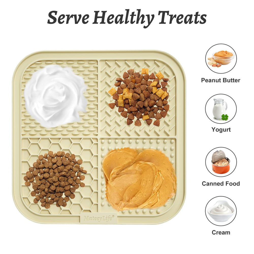 Tapete MateeyLife con control de porciones para comidas lentas y ordenadas.