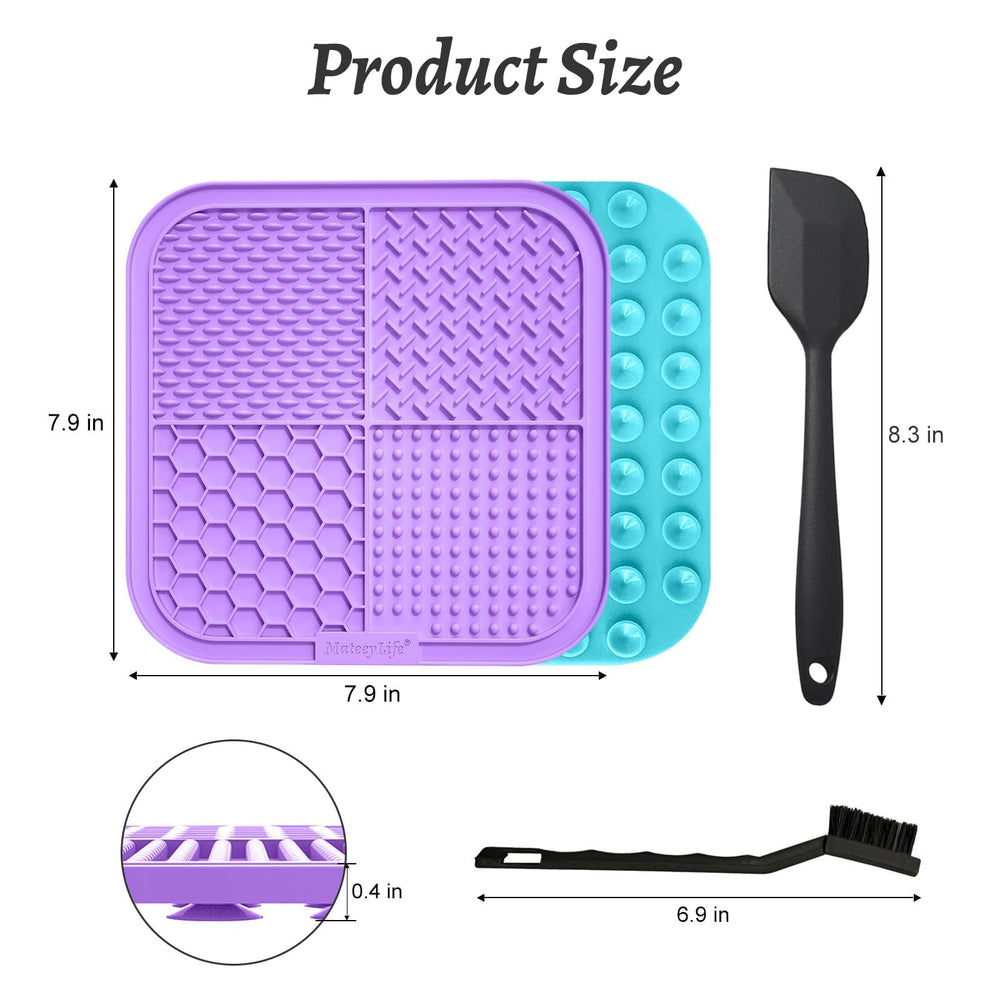 Tapete lamer MateeyLife compatible con lavavajillas en rejilla superior