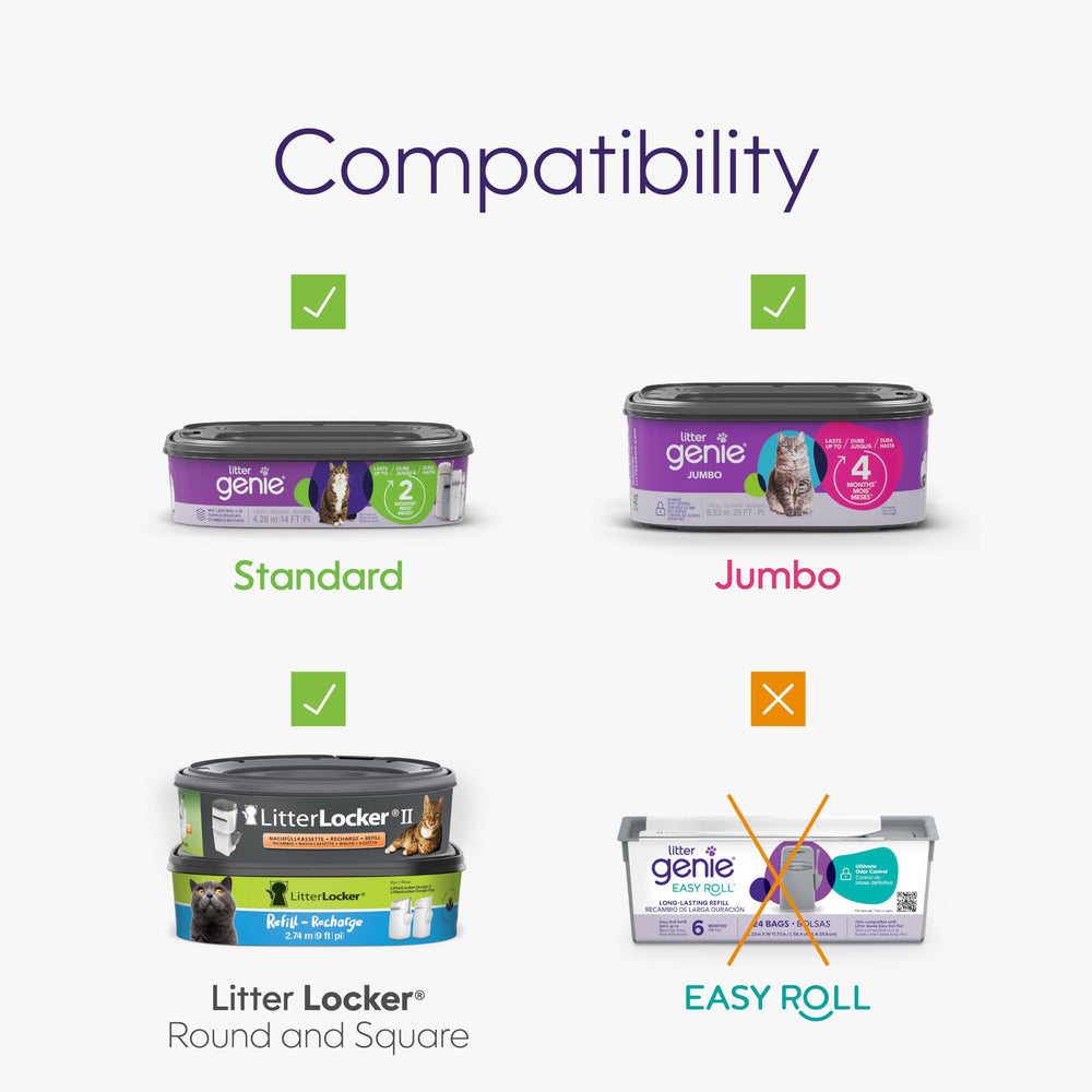 Materiales sostenibles Litter Genie 25% reciclado post-consumo