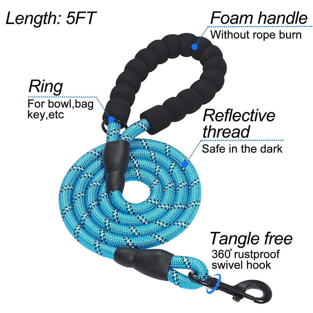 Harnais Matilor Step-in bleu, design pratique en trois étapes.