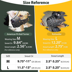 Mayerzon bozal canino cesta que permite jadeo.