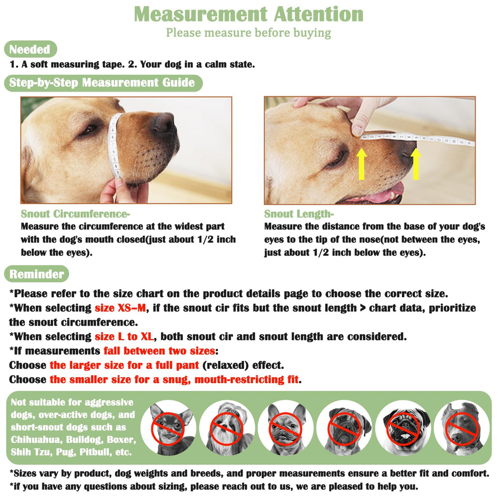 Mayerzon Muzzle malla cesta transpirable para perros activos.