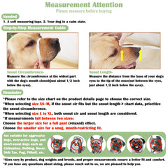 Mayerzon Muzzle malla cesta transpirable para perros activos.