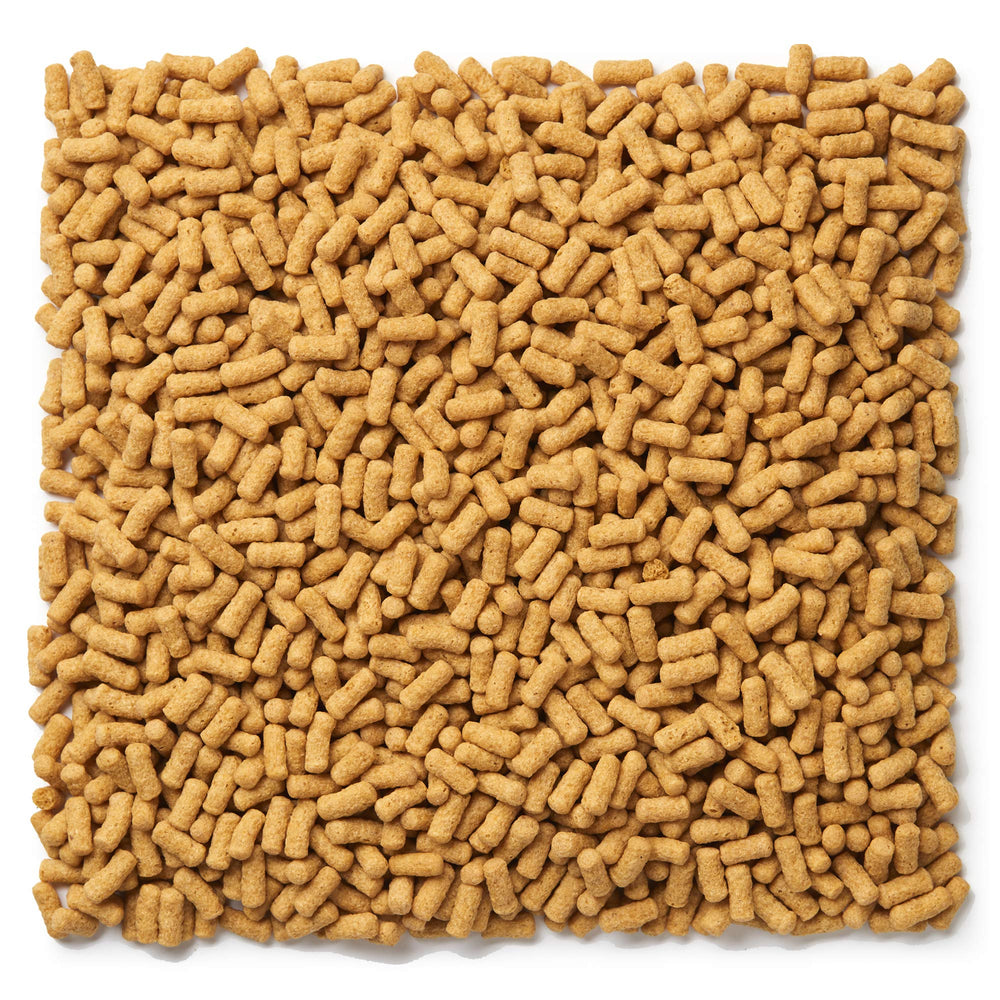 Sugerencia de mezcla con frutas para Mazuri Softbill y variedad de textura.