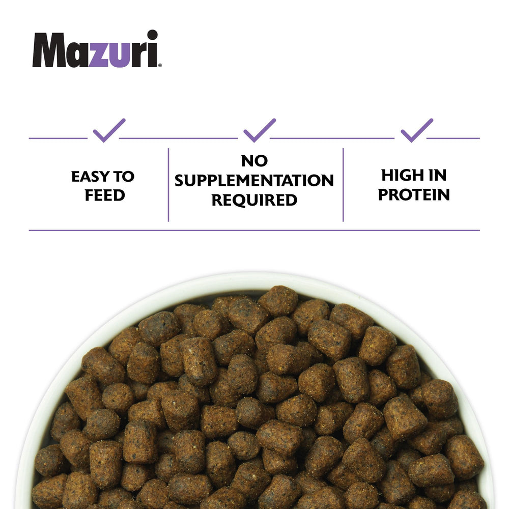 Mazuri hurones: aceite de pescado con Omega-3 para apoyo nutricional.
