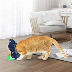 Cono Mechpia para gatos, resistente al agua para mayor higiene.