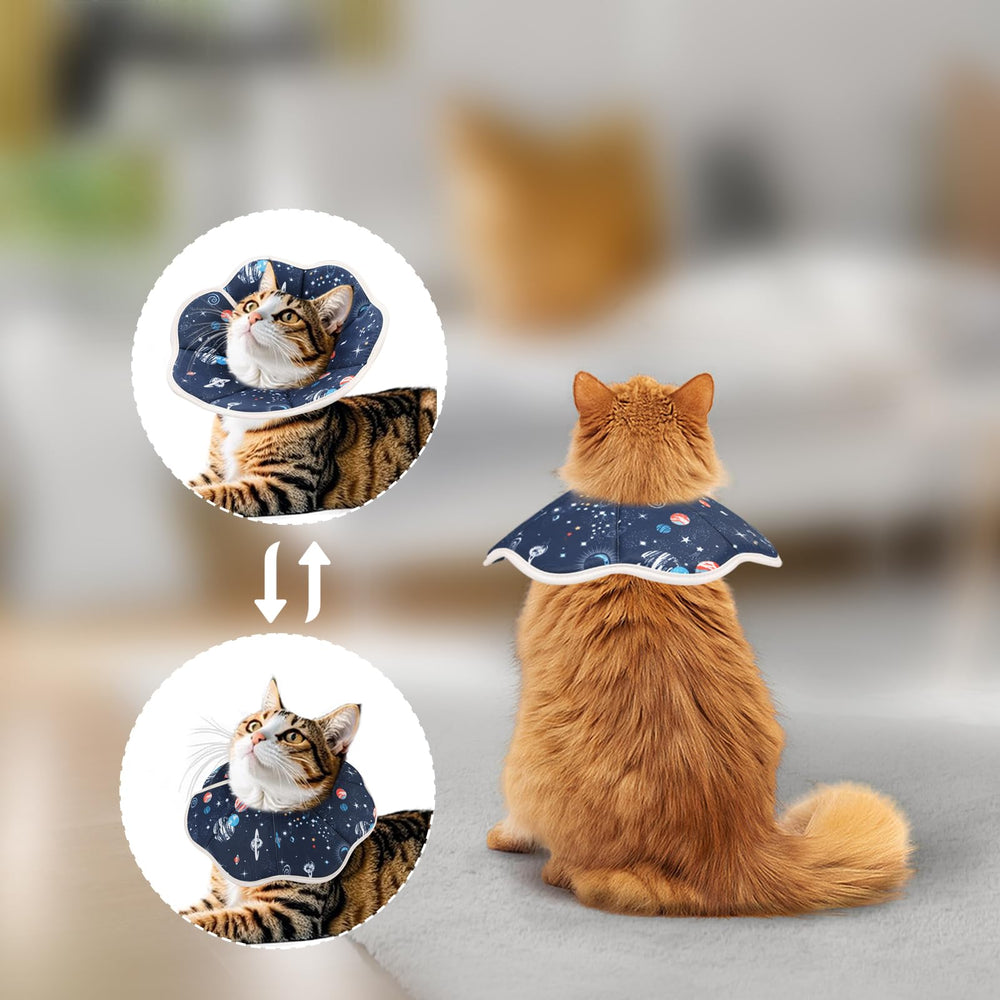 Mechpia cono para gatos, comodidad duradera durante la recuperación
