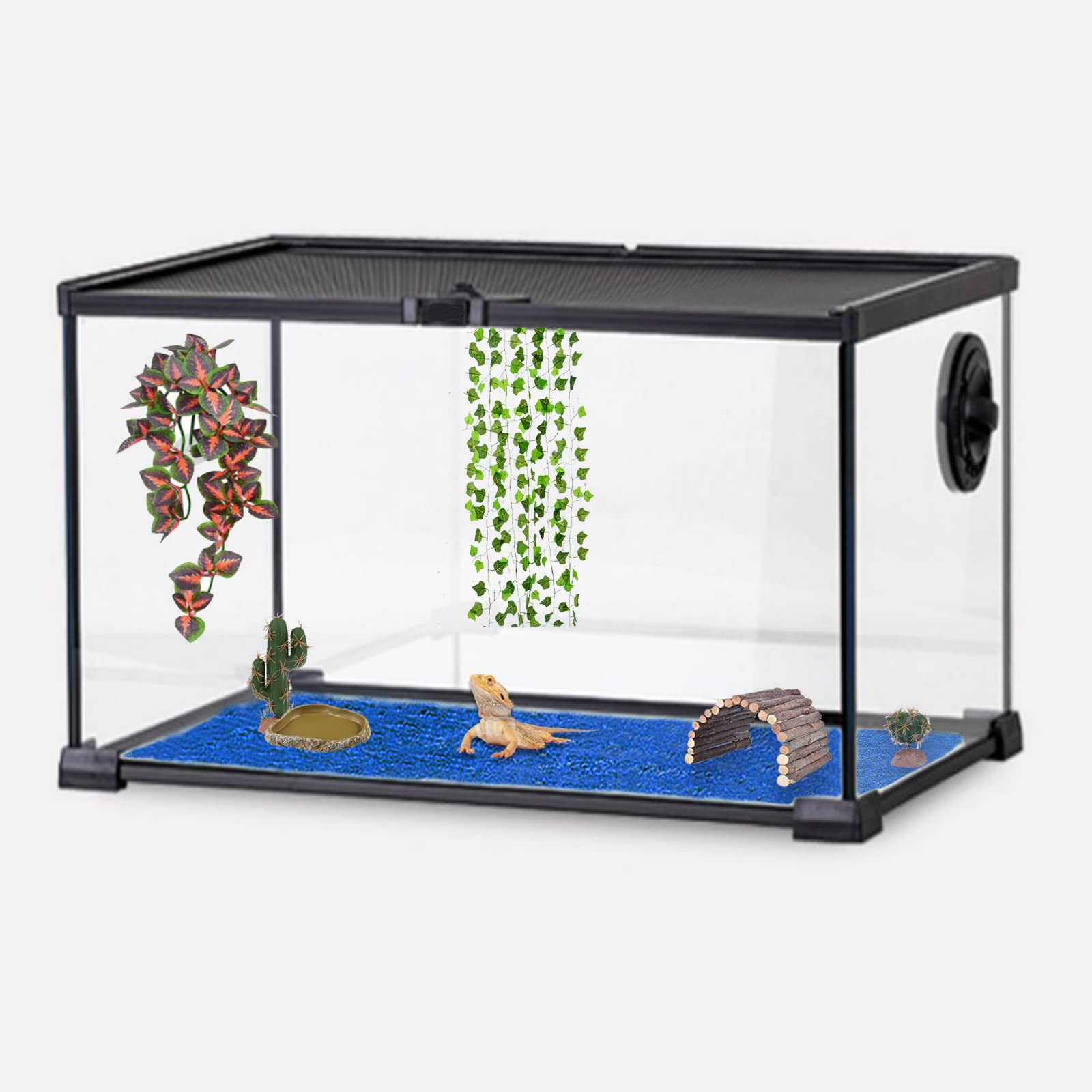 Mechpia alta absorción ayuda a gestionar la humedad del terrario.