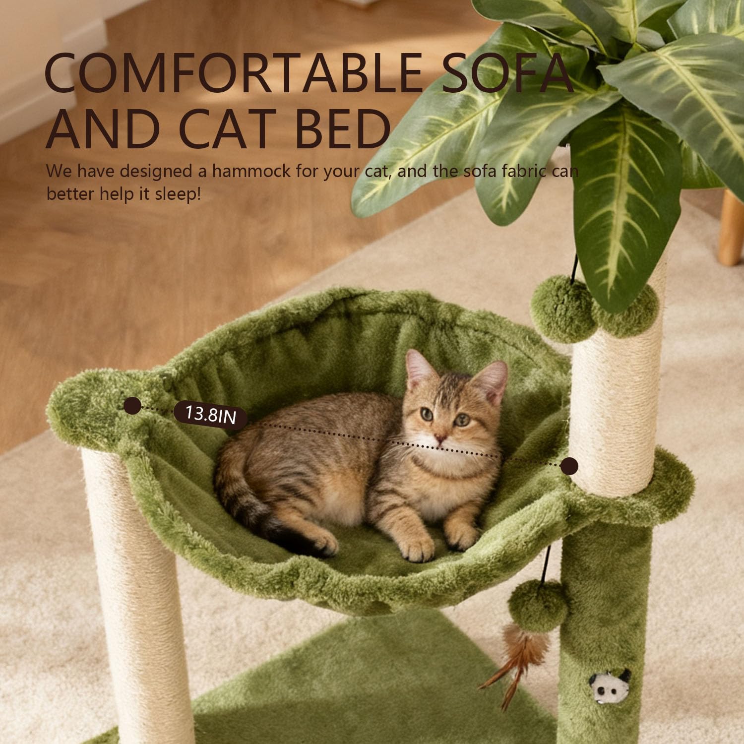 MECOOL Arbol para gatos: montaje sencillo en minutos