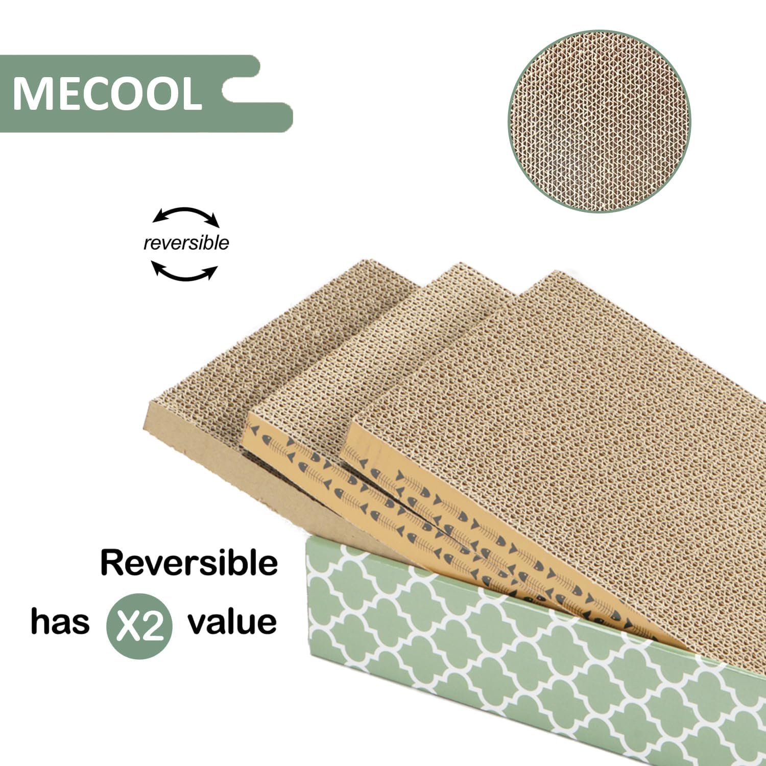 MECOOL Menta para gatos, estimula el juego y la exploración.