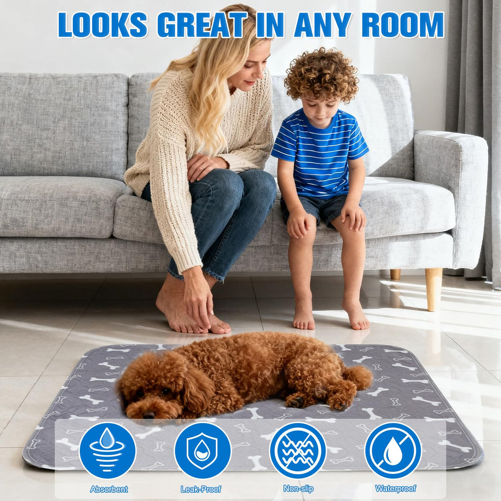MeiAid PuppyPad es lavable y resistente, apta para más de 300 lavados.