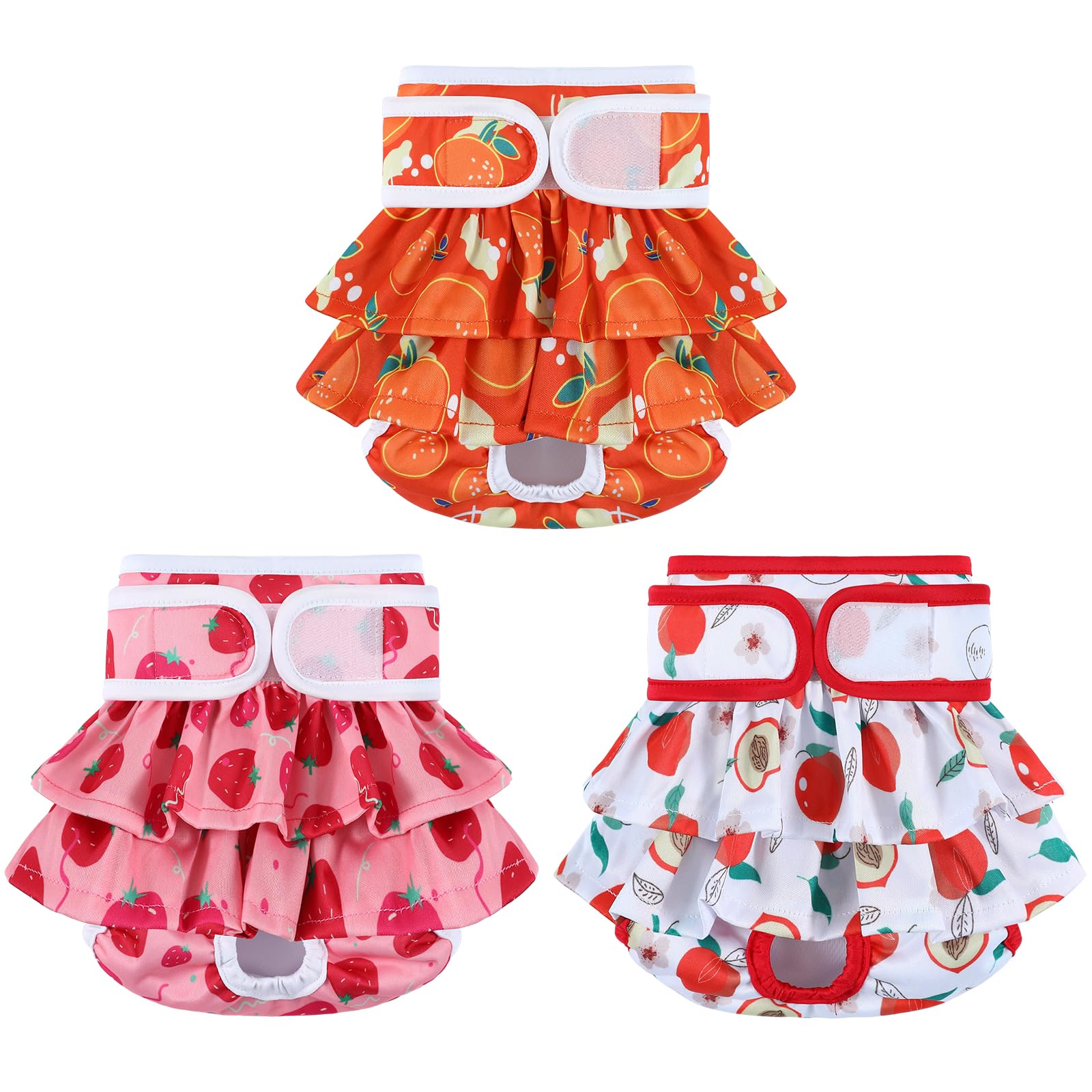 Mengelina panales lavables para perras, pack de 3, ideal para uso diario
