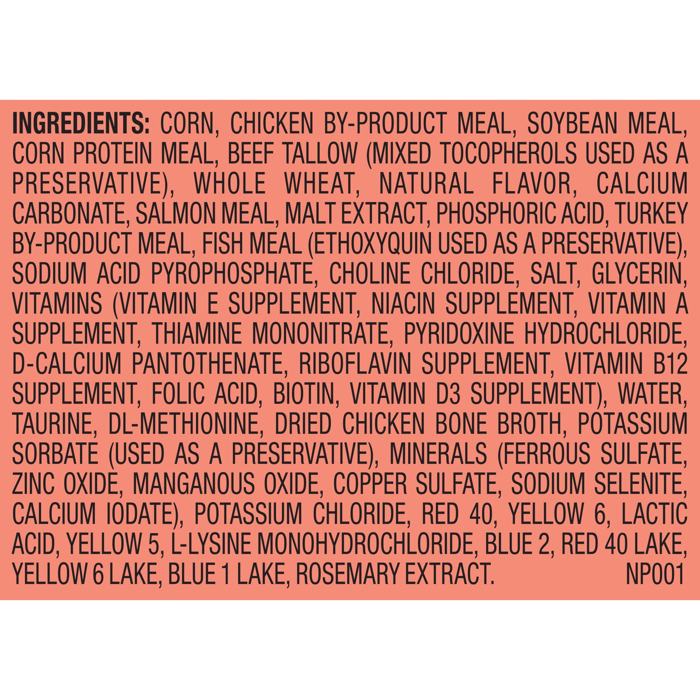 Meow Mix Burbujeos Caldo, producido en Estados Unidos con ingredientes selectos.