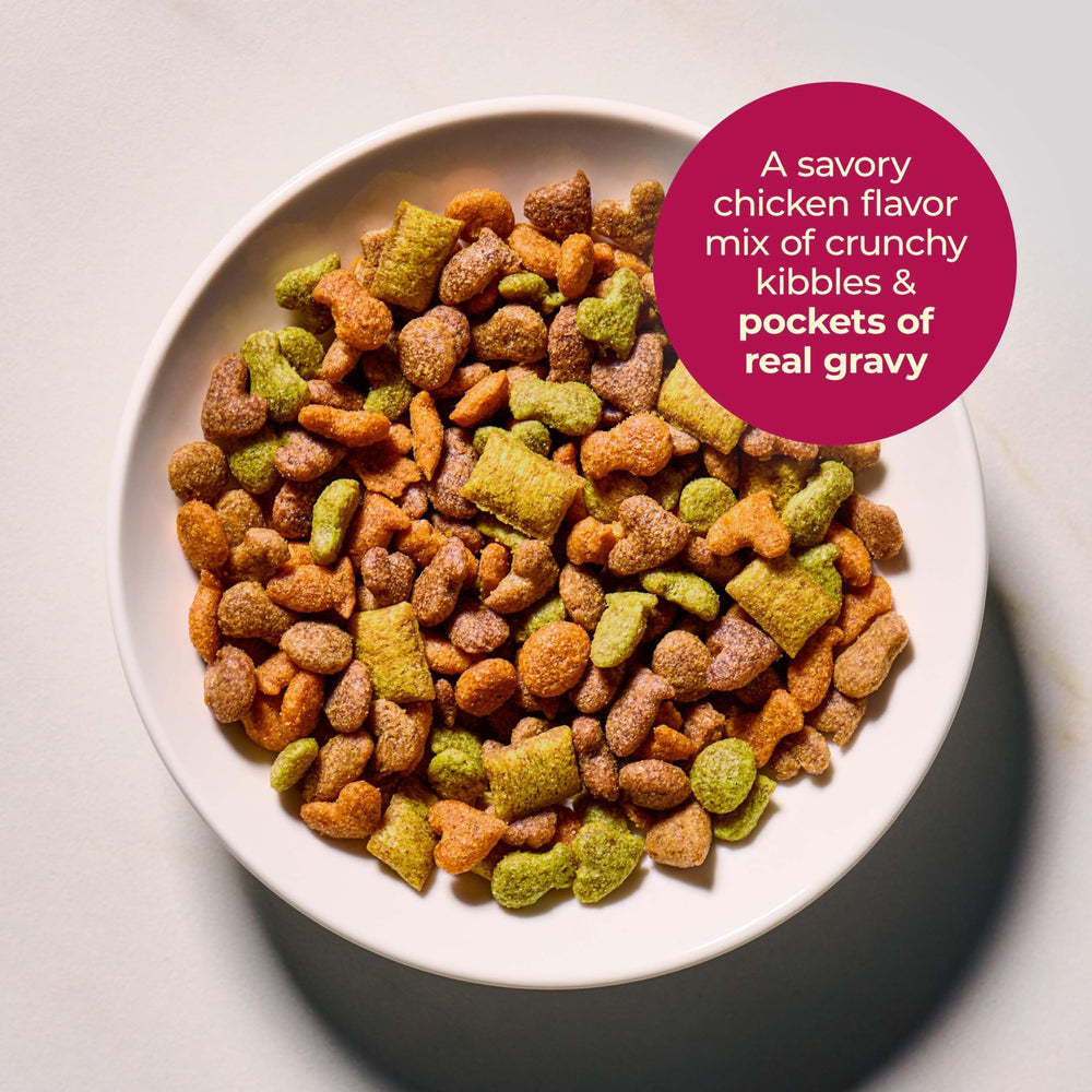Meow Mix Gravy Bursts: proteína de alta calidad para músculos sanos