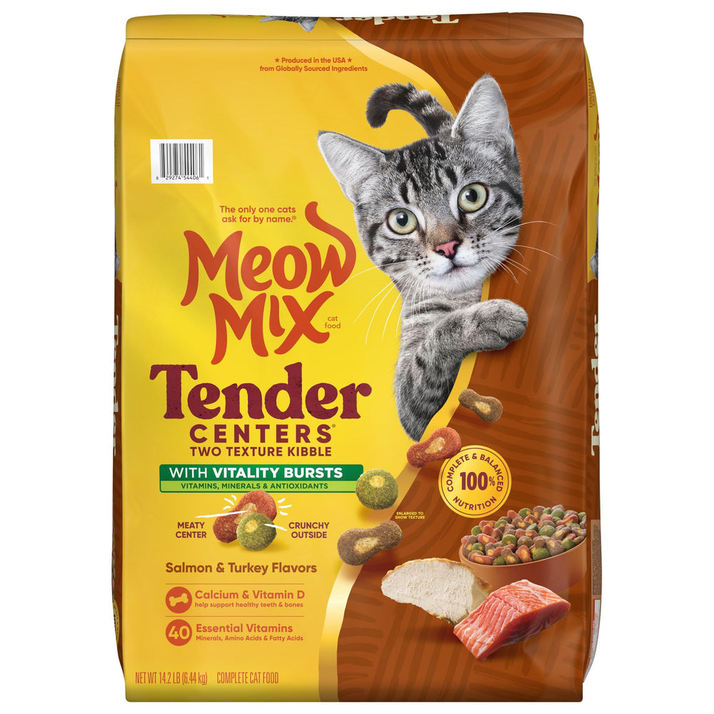 Meow Mix: elaborado en EE. UU. con ingredientes globales.