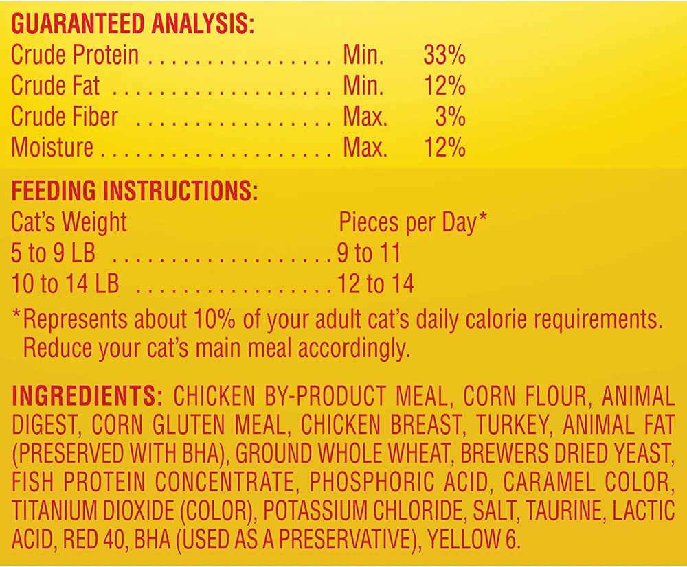 Meow Mix Irresistibles ideales para entrenamiento y juego con tu gato