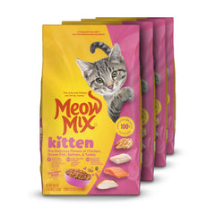 Meow Mix Kitten Li’l Nibbles, bolsa de 3.15 lb, croquetas para gatitos en crecimiento.