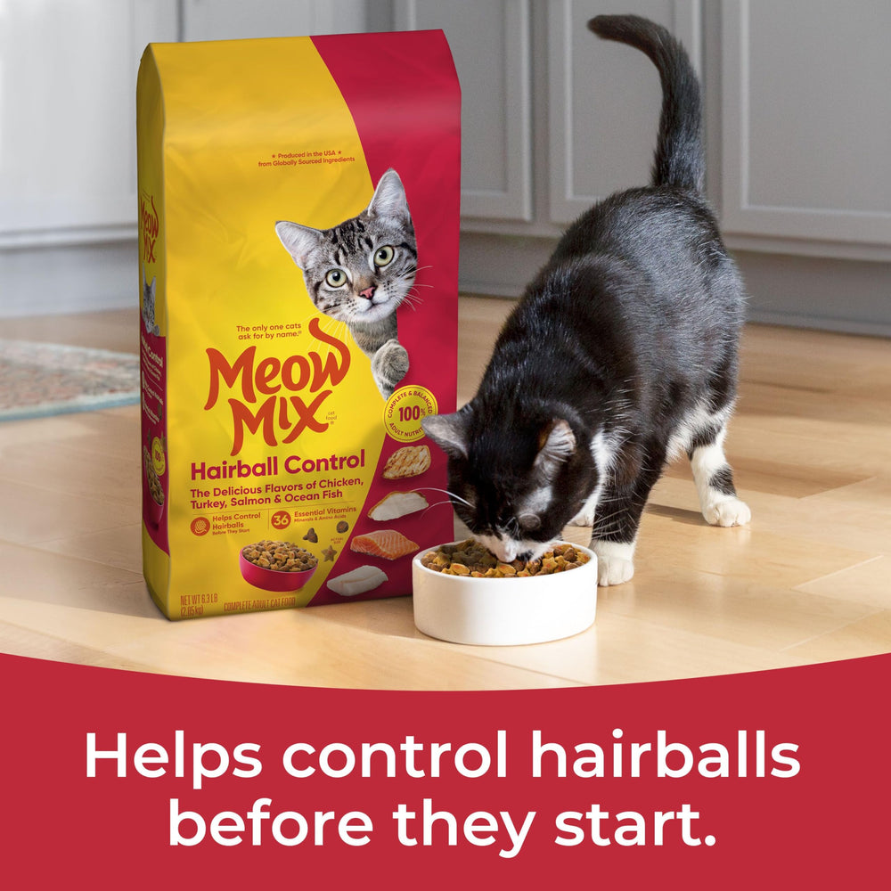 Meow Mix nutrición completa para gatos adultos con vitaminas esenciales y antioxidantes