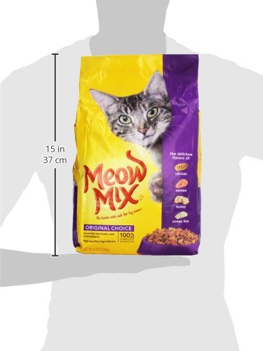Meow Mix Original Choice: antioxidantes para apoyar la salud diaria del gato.