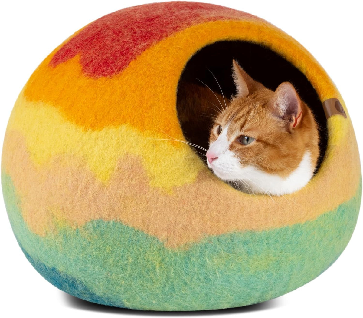 MEOWFIA Cueva de gato: refugio cálido para dormir y descansar.