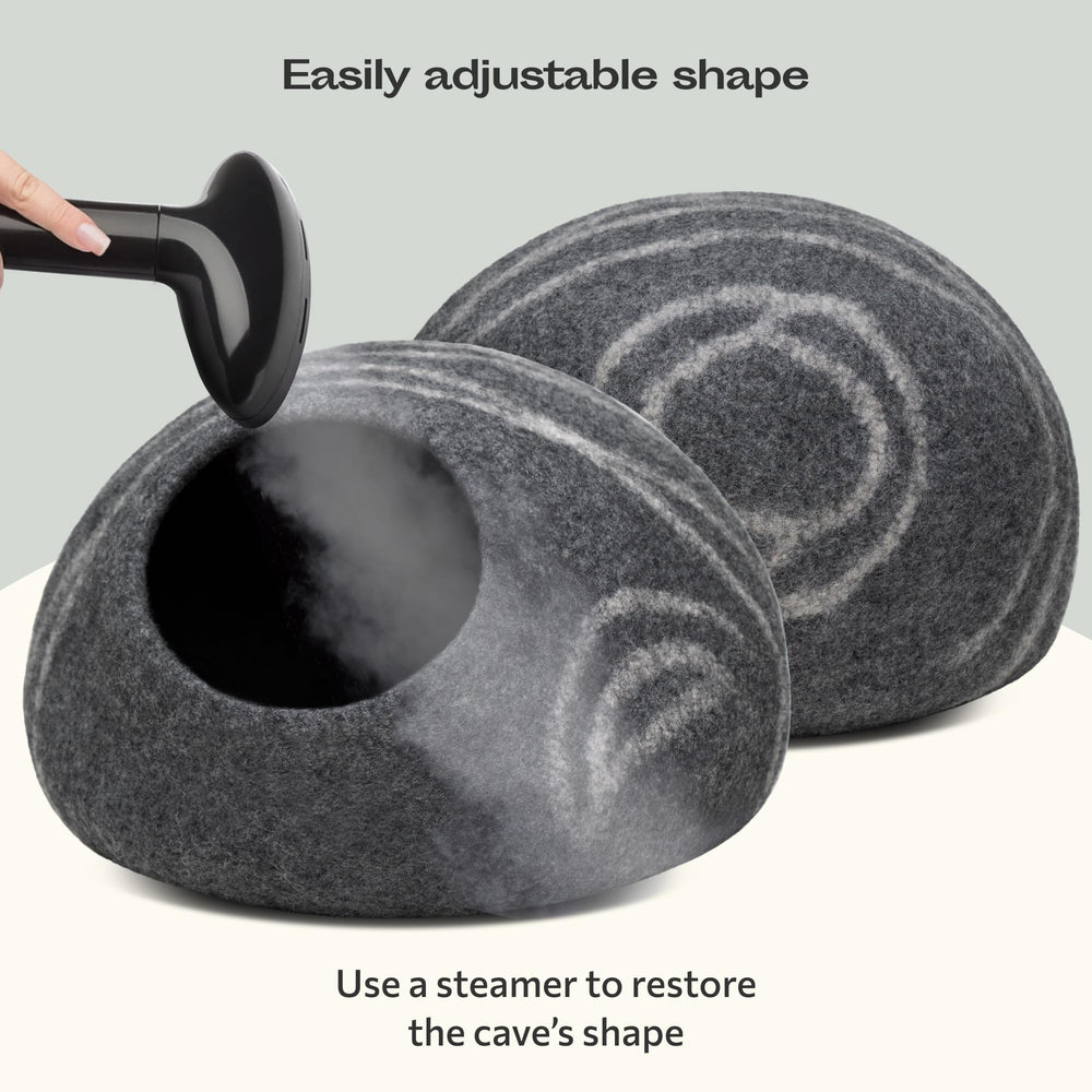 Cueva Meowfia grande, ideal para gatos de tamaño grande.