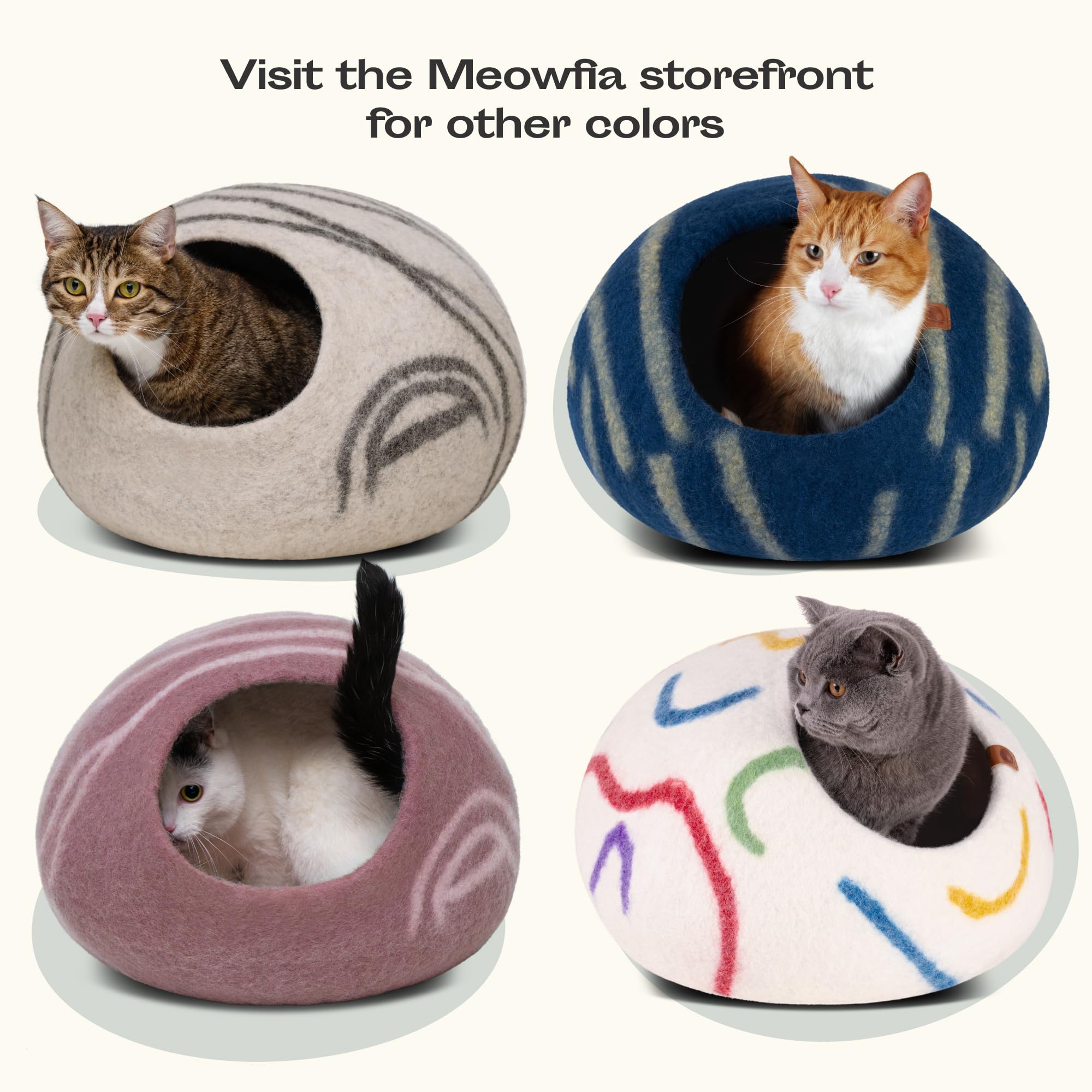 Tamaño medio MEOWFIA, ideal para gatos de tamaño medio