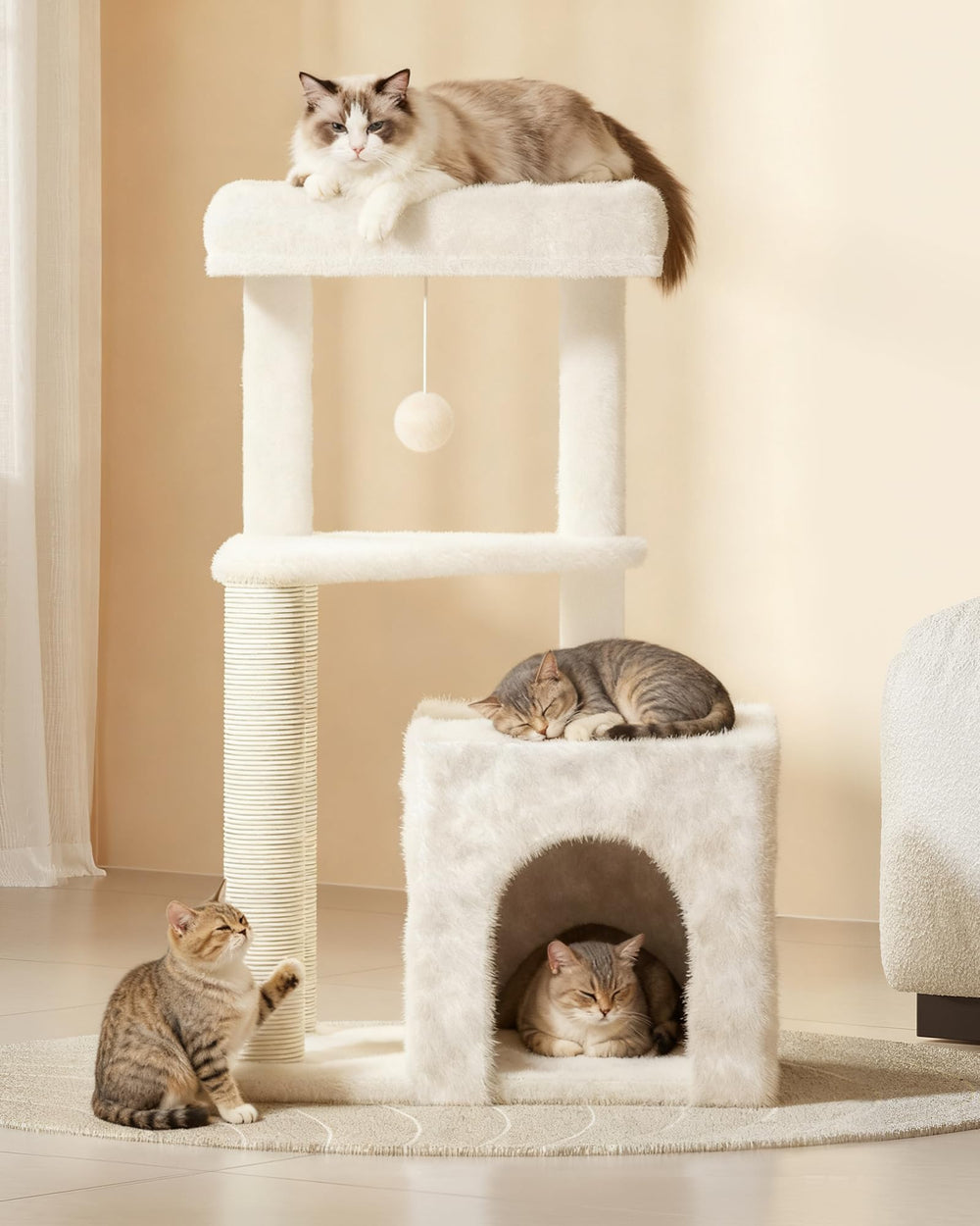MeowHomm diseño-moderno-madera se integra con la decoración del hogar.