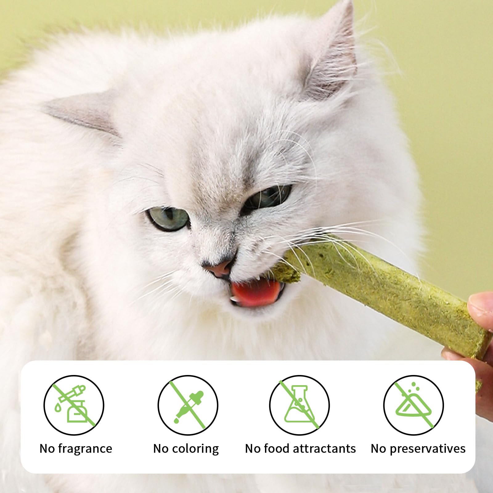 Relieve de bolas de pelo con hierba natural Meowly.