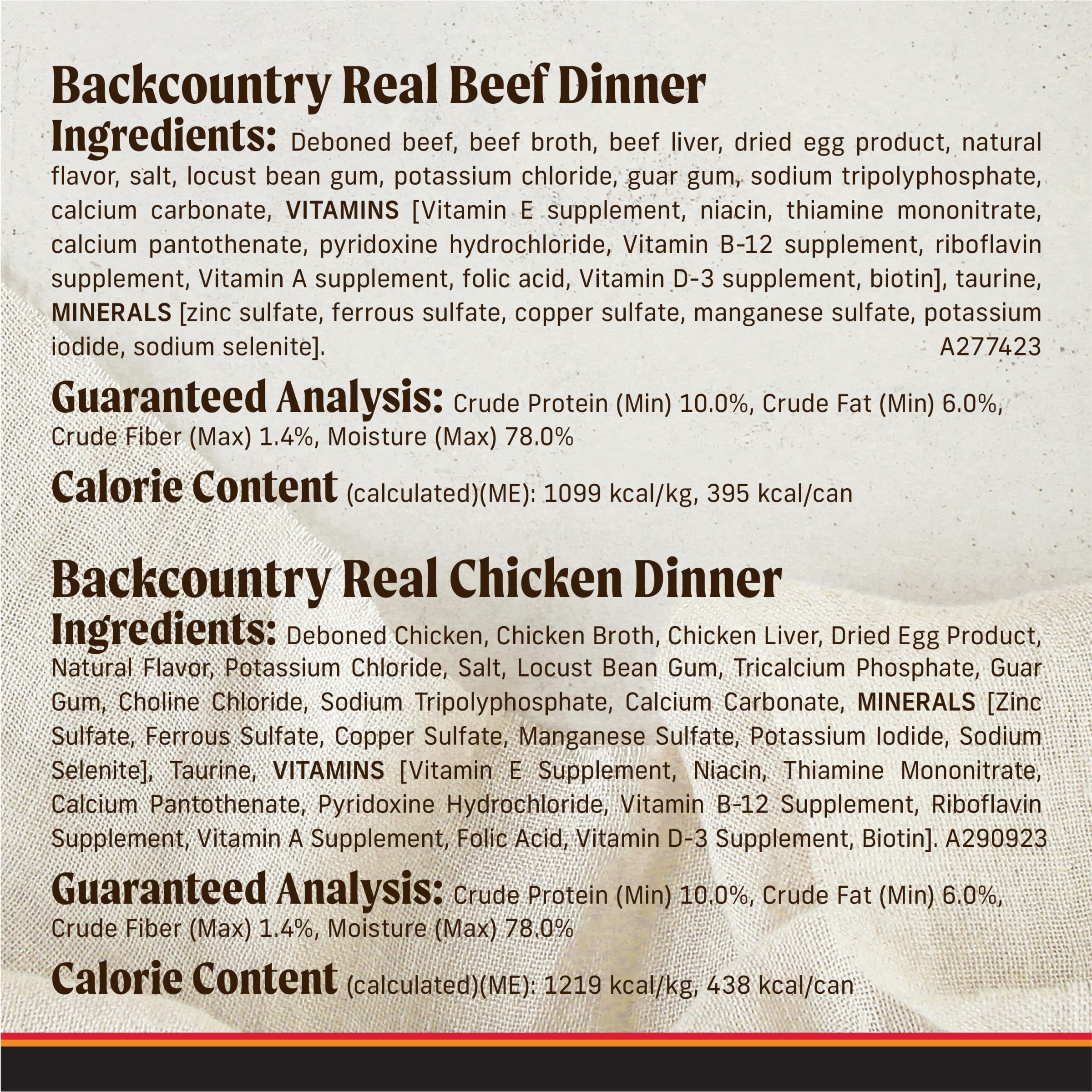 Merrick Backcountry: textura húmeda que realza el sabor al servir sobre croquetas.