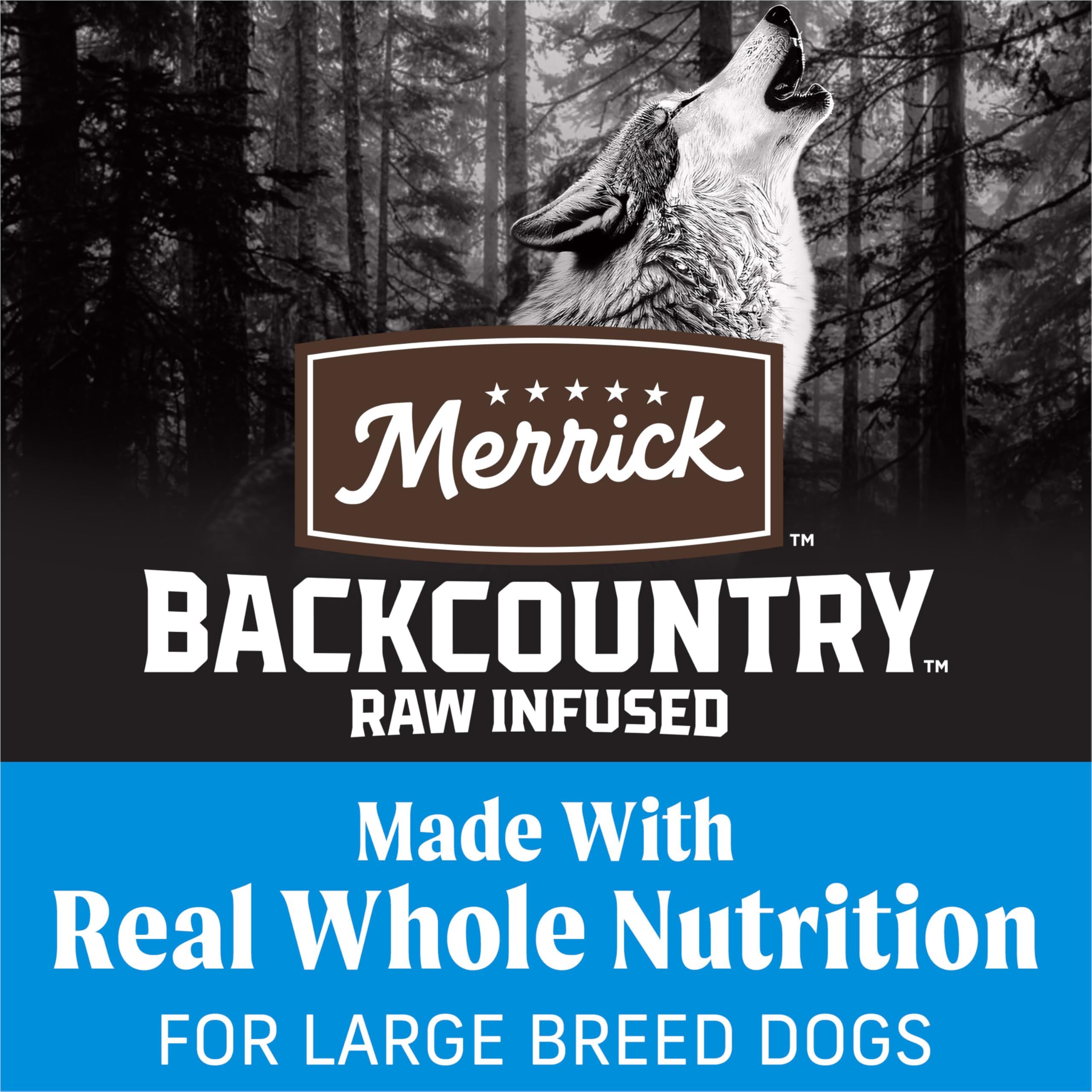 Merrick Backcountry: cuidado de piel y pelaje gracias a una fórmula de calidad